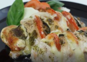 Petto di pollo alla caprese
