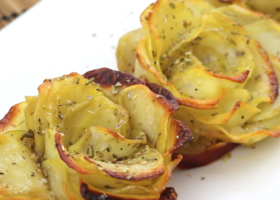 Rose di patate e pancetta