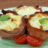 Cestini di prosciutto e formaggio