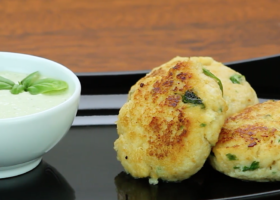 Polpette di merluzzo e salsa verde