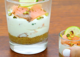 Cheesecake Salmone e Lime